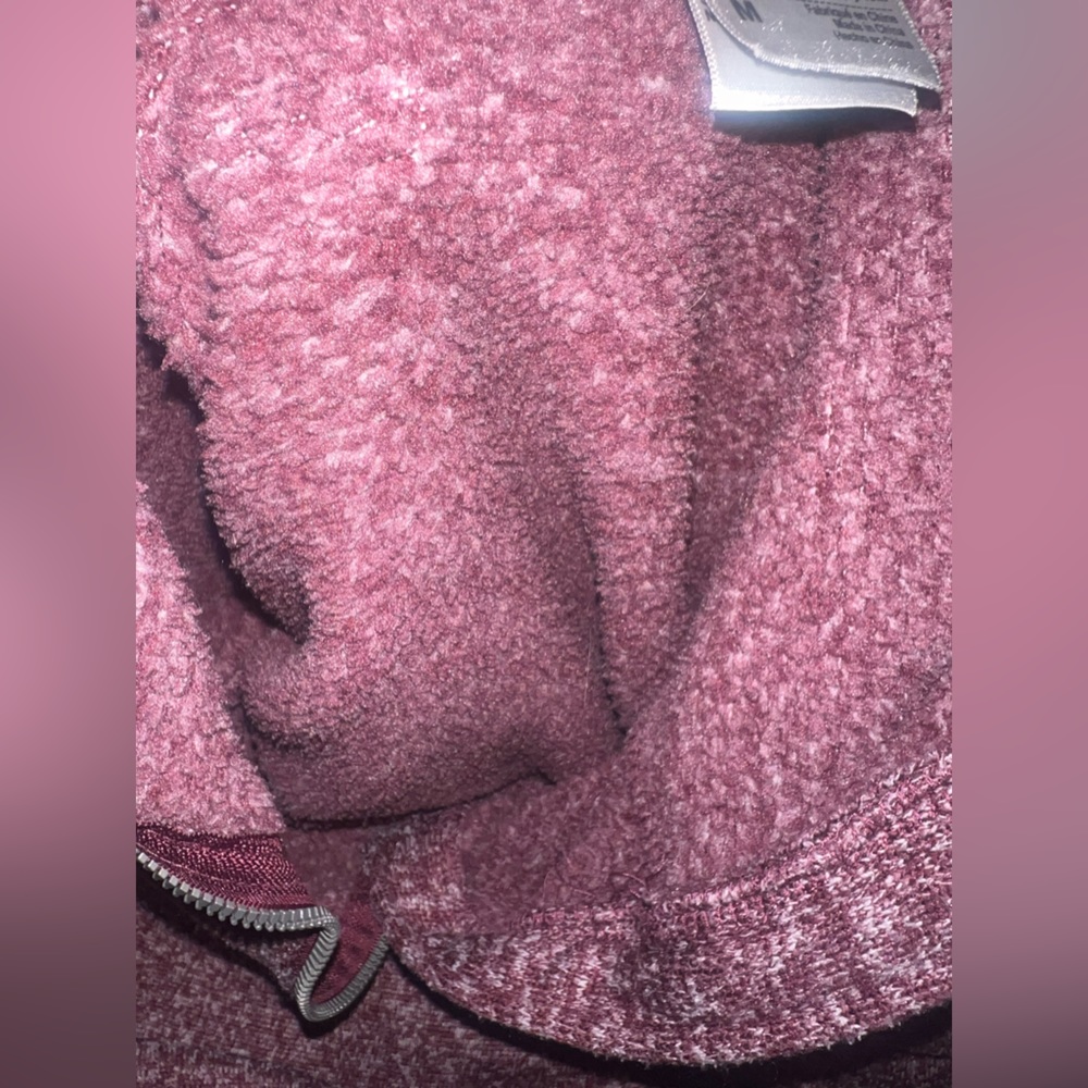 Avalanche Raspberry Color Quarter Zip Sweater Siz… - image 7